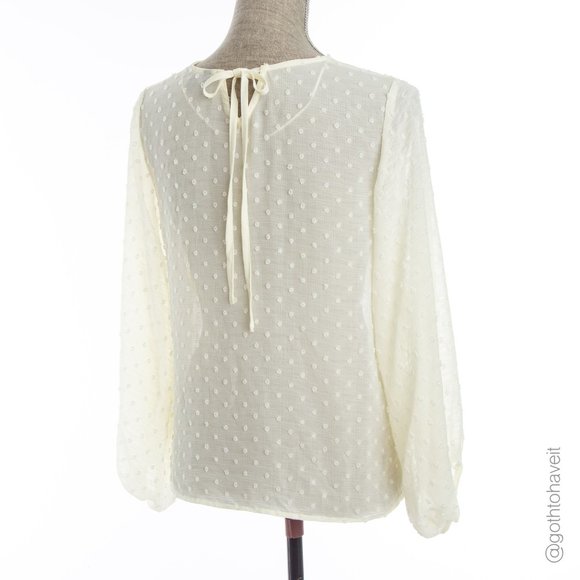 George Boho Sheer Blouse - Picture 5 of 9